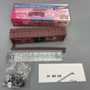 Roundhouse 50' Boxcar Kit Alturas & Lone Lonesome Pine 9480 HO Scale Kit